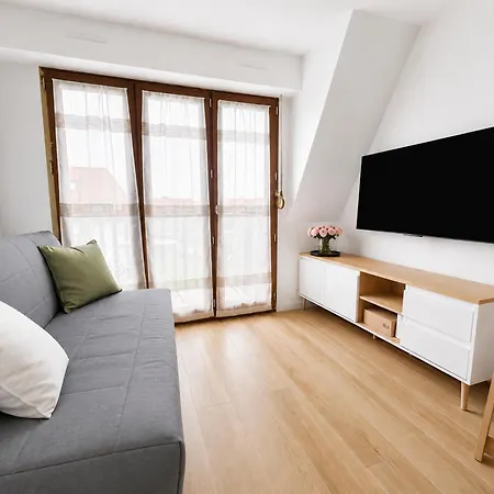 T2, Moderne, Balcon Avec Vue Et Parking Prive Villers-sur-Mer